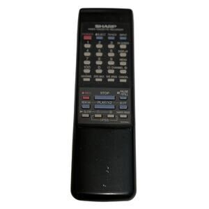Original Sharp G0056AJ VCR Remote Control VCA323U